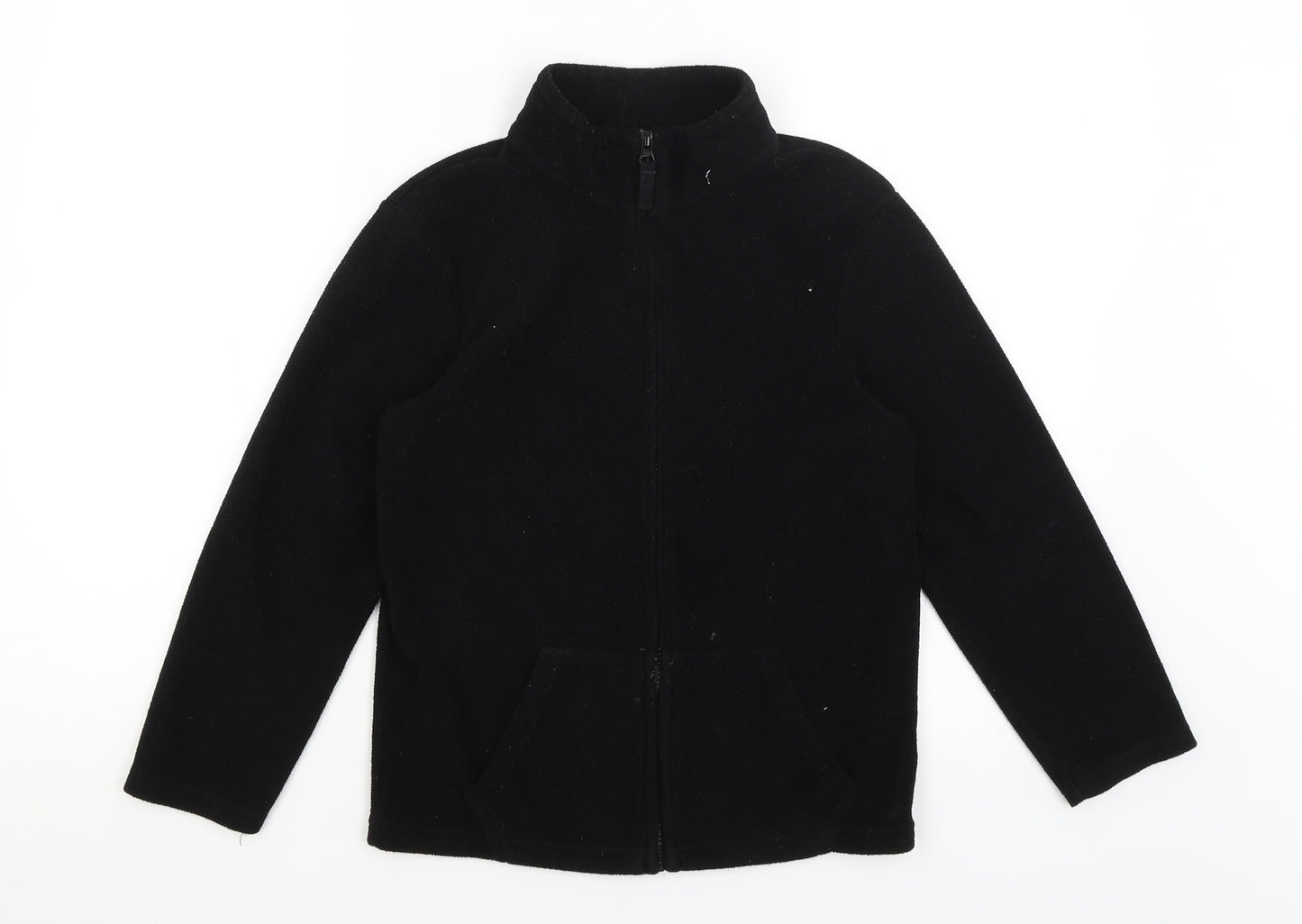 TU Boys Black   Full Zip Jumper Size 10 Years