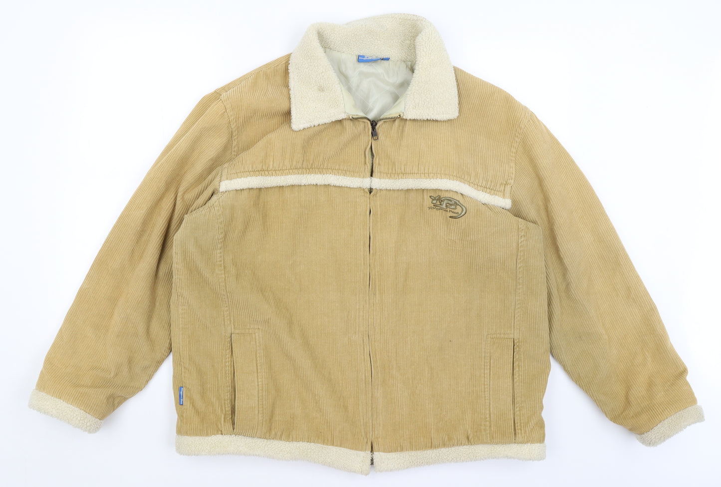 Kangaroo Poo Mens Brown   Overcoat Coat Size M
