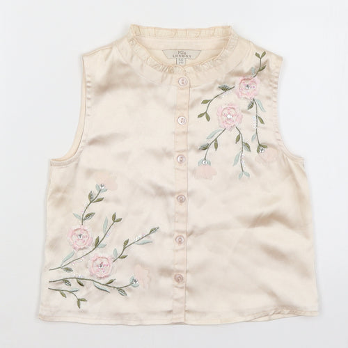 FG London Girls Pink   Basic Button-Up Size 5-6 Years