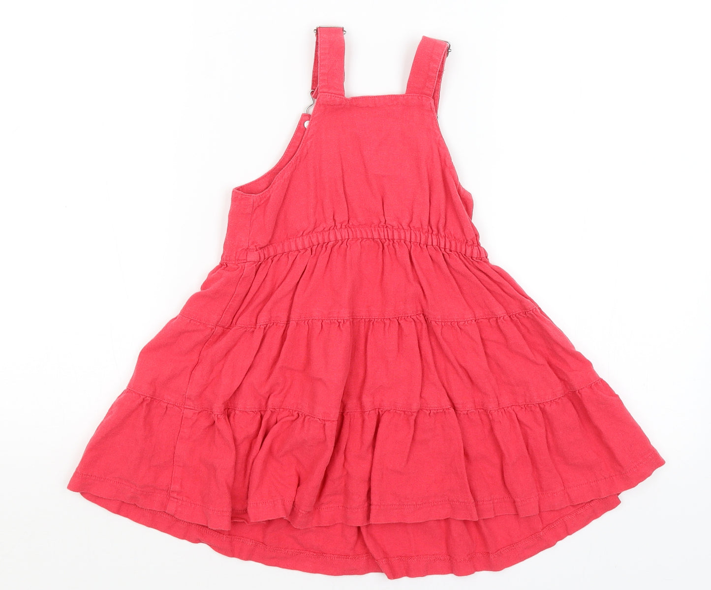 Nutmeg Girls Pink   Pinafore/Dungaree Dress  Size 4-5 Years