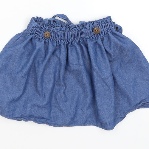 Preworn Girls Blue   Flare Skirt Size 4-5 Years