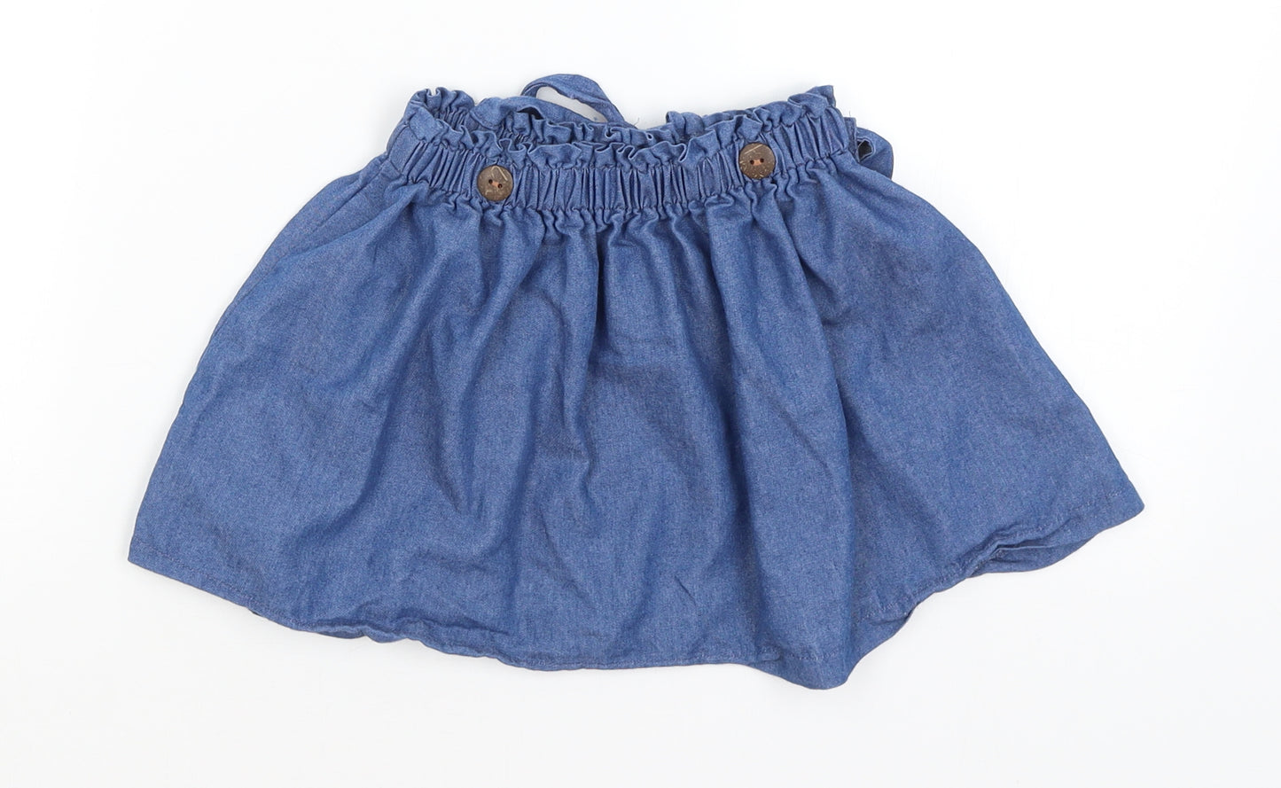 Preworn Girls Blue   Flare Skirt Size 4-5 Years