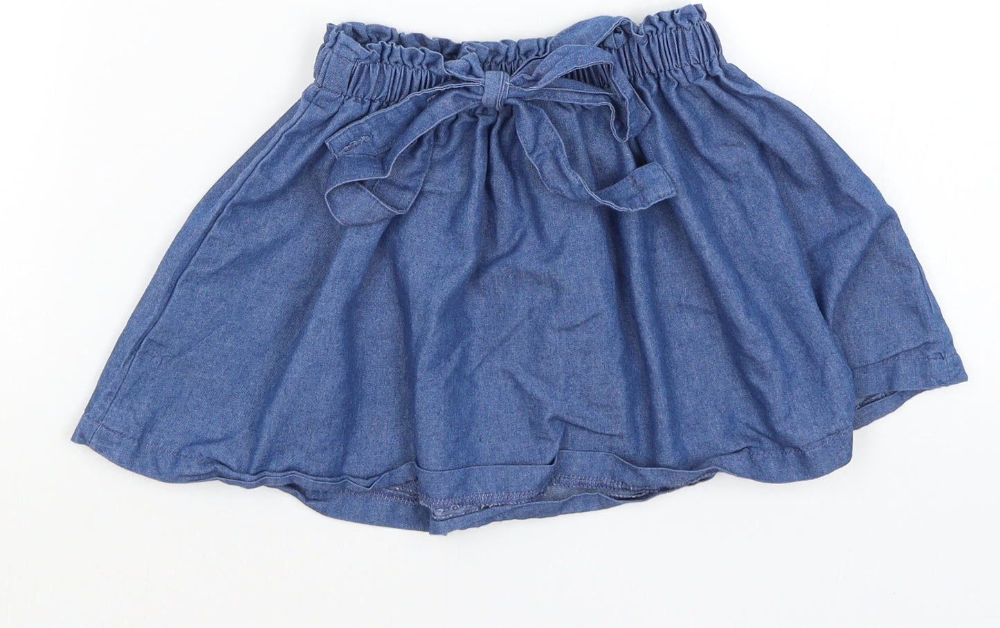 Preworn Girls Blue   Flare Skirt Size 4-5 Years