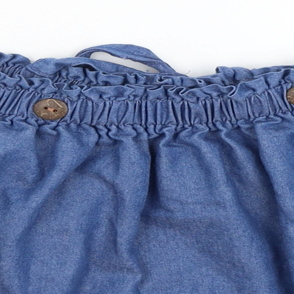 Preworn Girls Blue   Flare Skirt Size 4-5 Years