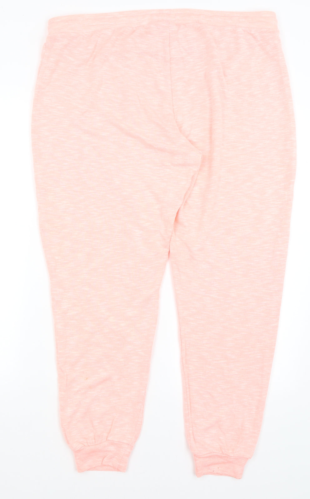 F&F Womens Pink Solid  Capri Pyjama Pants Size 16