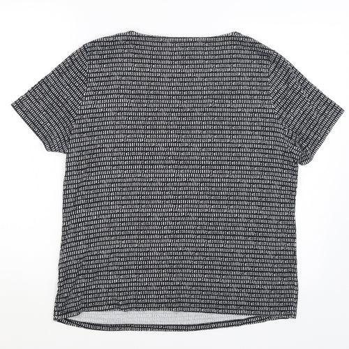 Love Tees Womens Black   Basic T-Shirt Size 16