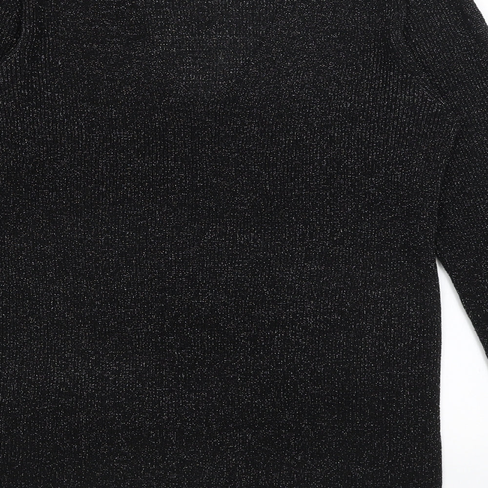 NEXT Womens Black   Basic T-Shirt Size 14