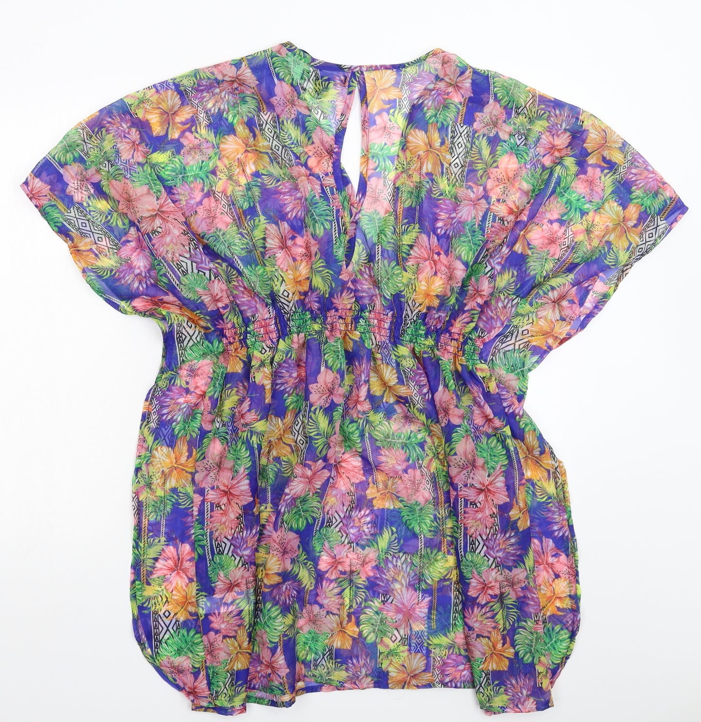 Atmosphere Womens Multicoloured Floral  Basic Blouse Size L