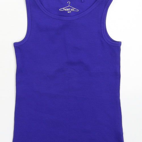 NEXT Girls Blue   Basic Tank Size 6 Years