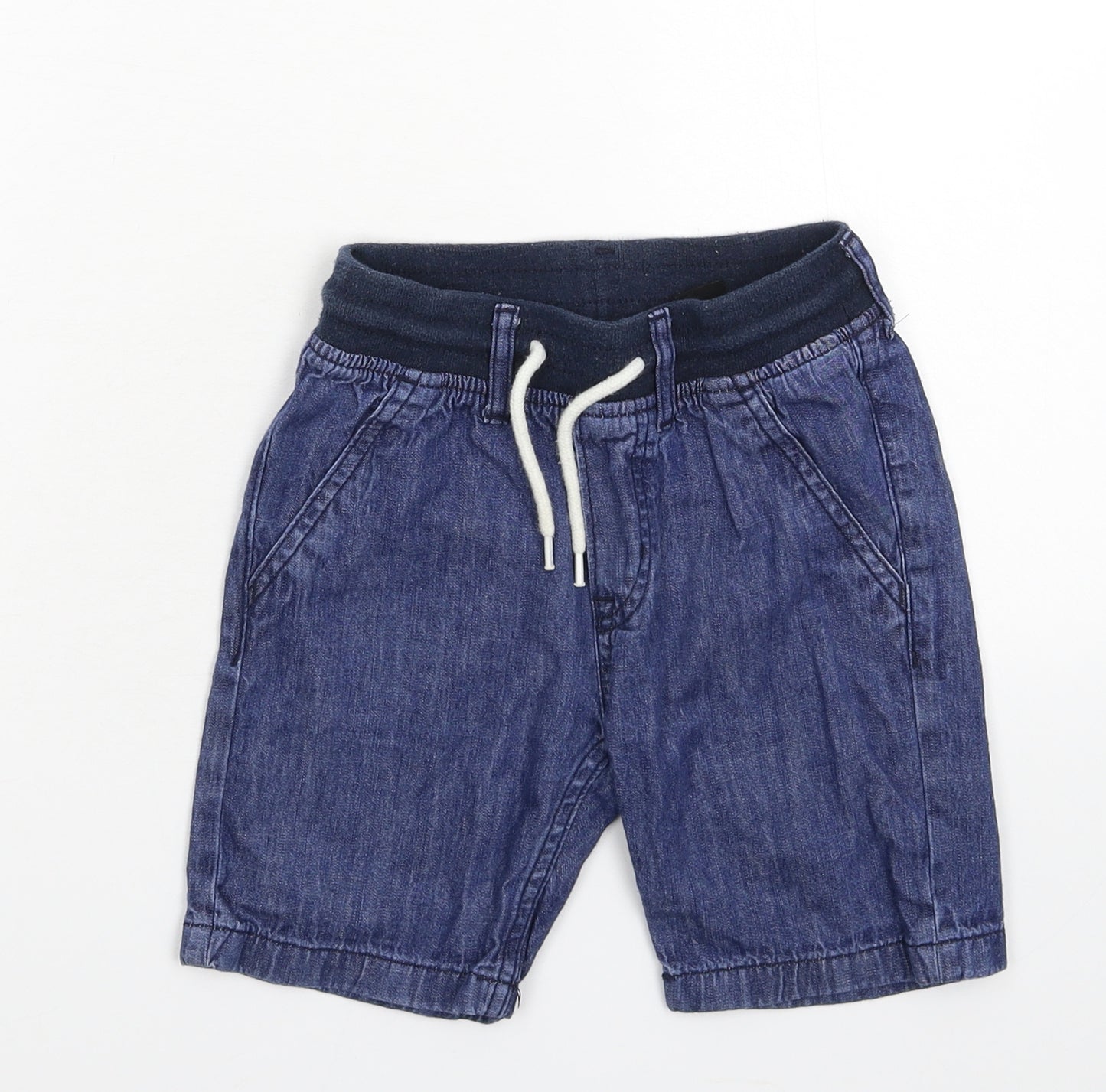 H&M Boys Blue   Bermuda Shorts Size 5-6 Years