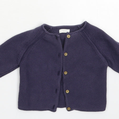 NEXT Baby Blue  Knit Cardigan Jumper Size 12-18 Months