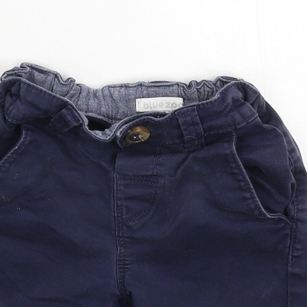 Blue Zoo Boys Blue   Chino Trousers Size 2-3 Years