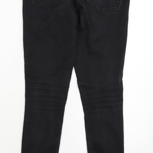 George Womens Black  Denim Jegging Jeans Size 8 L27 in