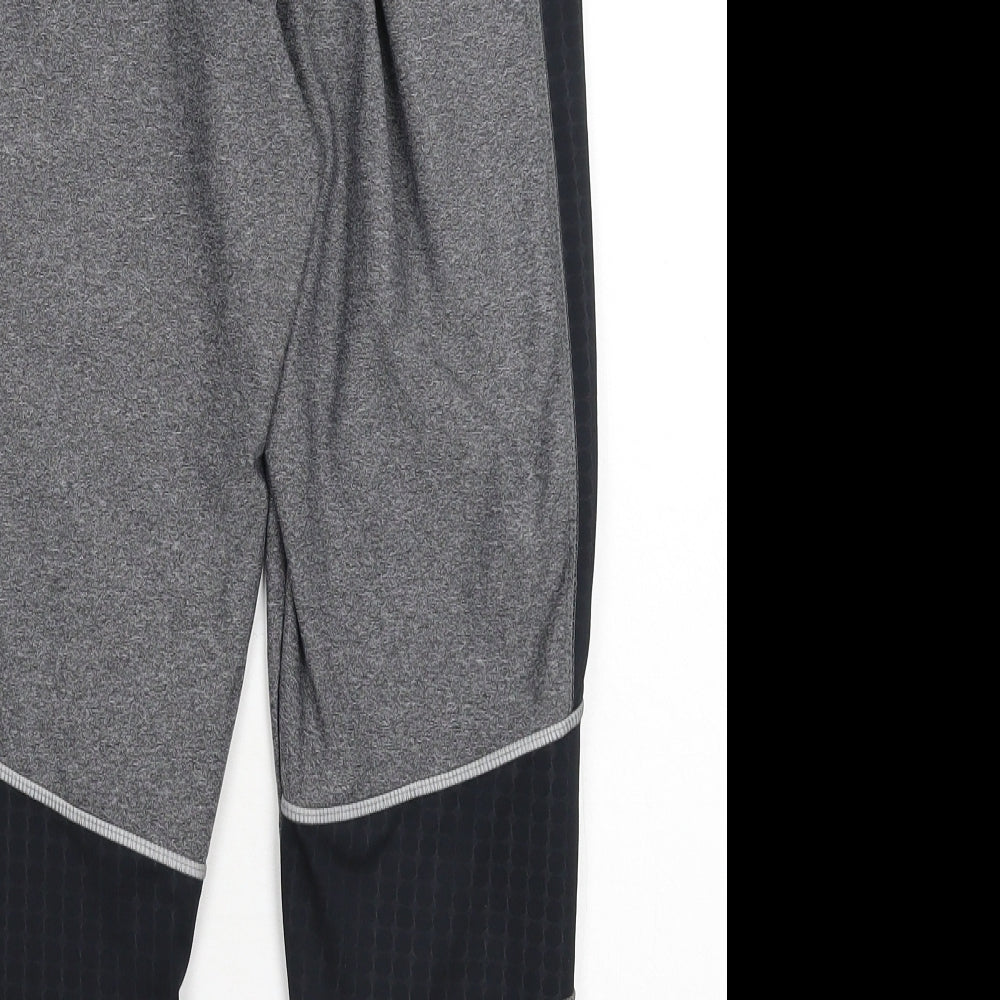 Crivit Womens Grey   Compression Leggings Size M L23 in