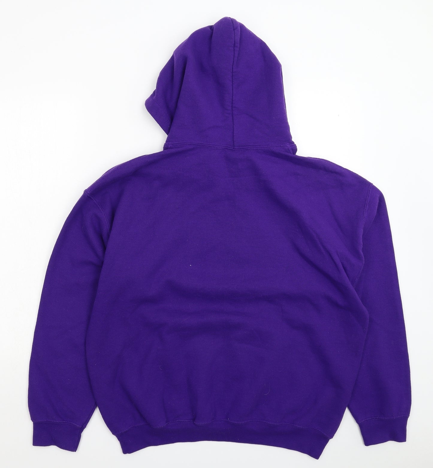 Gildan Mens Purple   Pullover Hoodie Size L