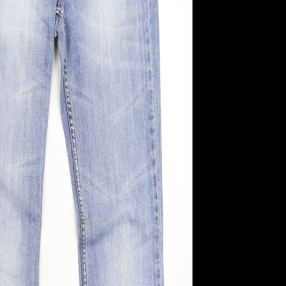 Oasis Womens Blue  Denim Bootcut Jeans Size 12 L32 in