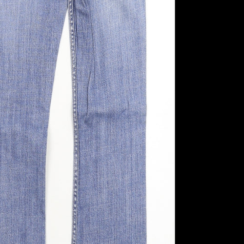 Oasis Womens Blue  Denim Bootcut Jeans Size 12 L32 in