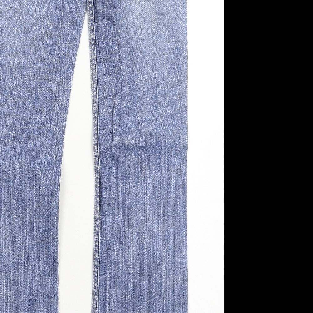 Oasis Womens Blue  Denim Bootcut Jeans Size 12 L32 in