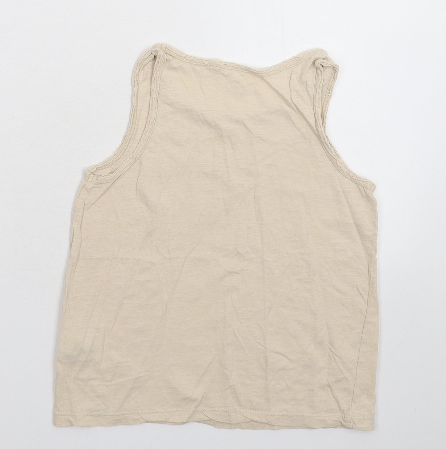 NEXT Girls Beige   Basic Tank Size 9 Years