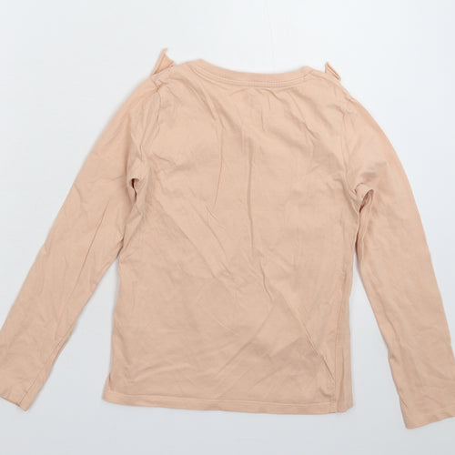 Very Girls Beige   Basic T-Shirt Size 11 Years