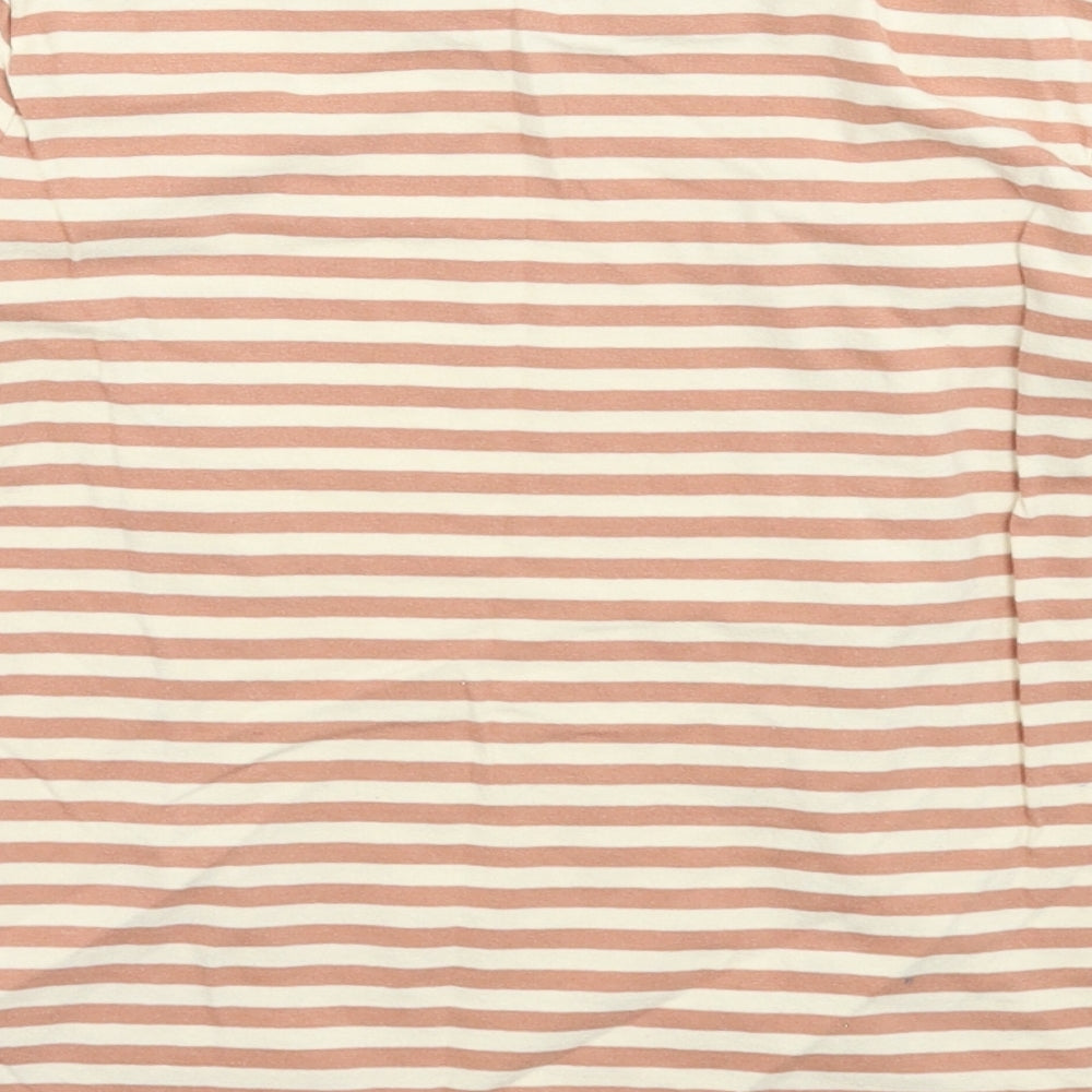 Very Girls Multicoloured Striped  Basic T-Shirt Size 11 Years