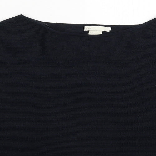 H&M Womens Blue  Knit Pullover Jumper Size M