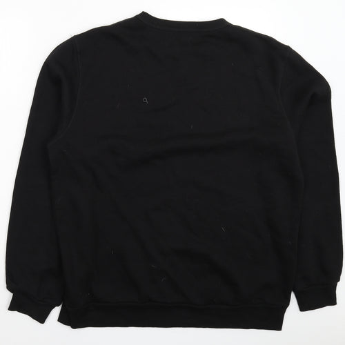 Primark Mens Black   Pullover Sweatshirt Size XL