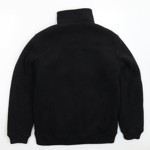 Cedar Wood State Mens Black  Fleece Jacket  Size M
