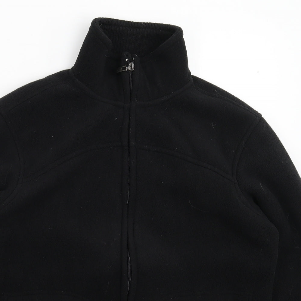 Cedar Wood State Mens Black  Fleece Jacket  Size M