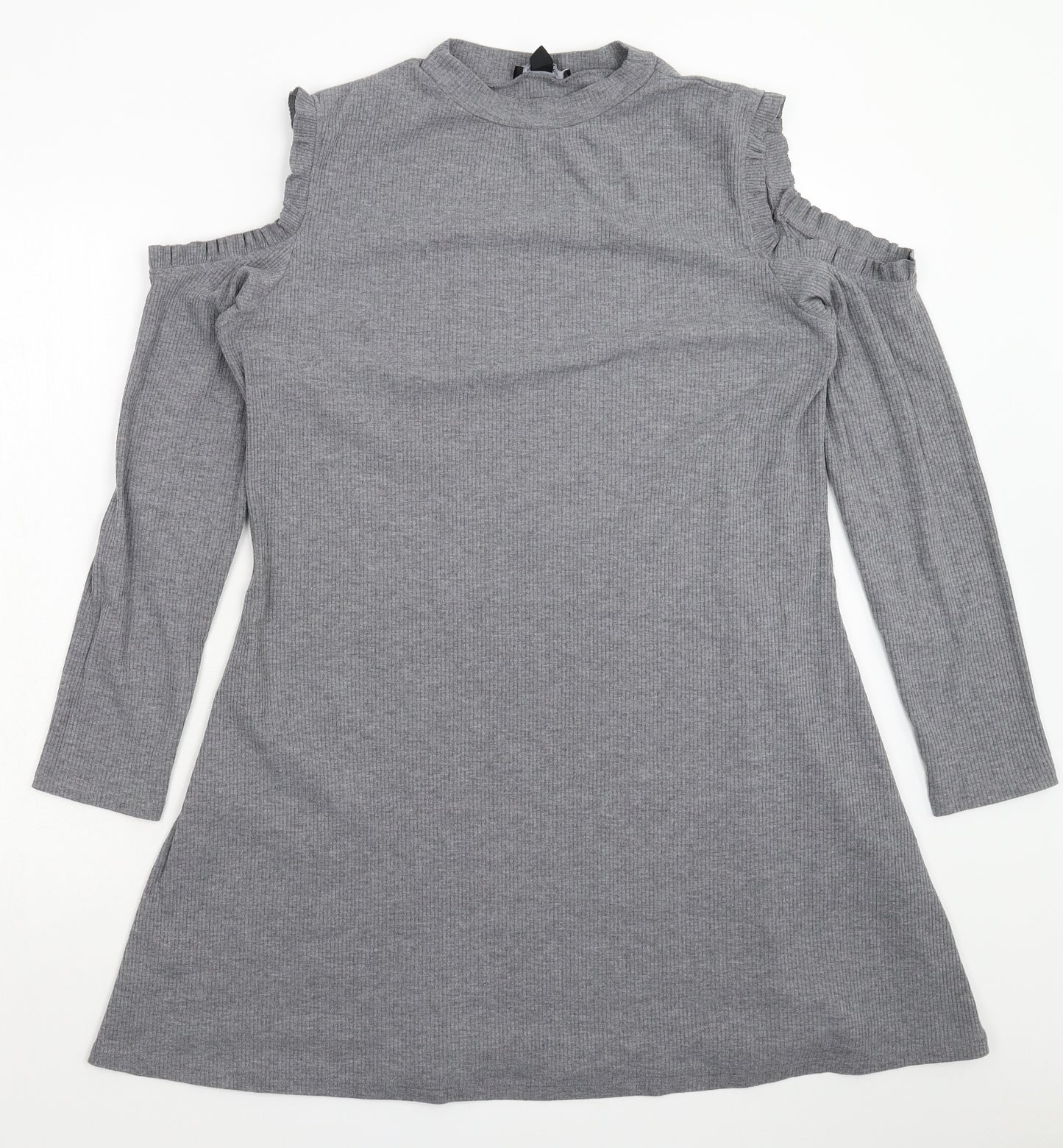New Look Womens Grey   Fit & Flare  Size 18