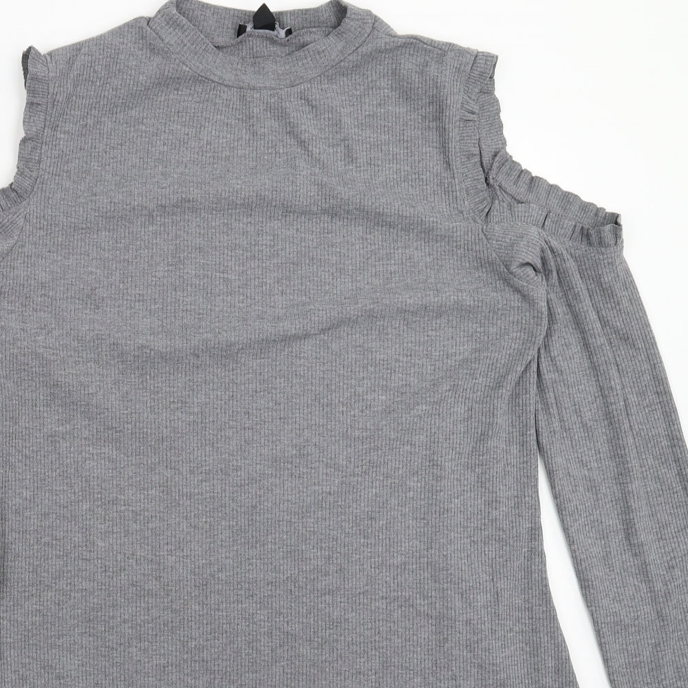 New Look Womens Grey   Fit & Flare  Size 18