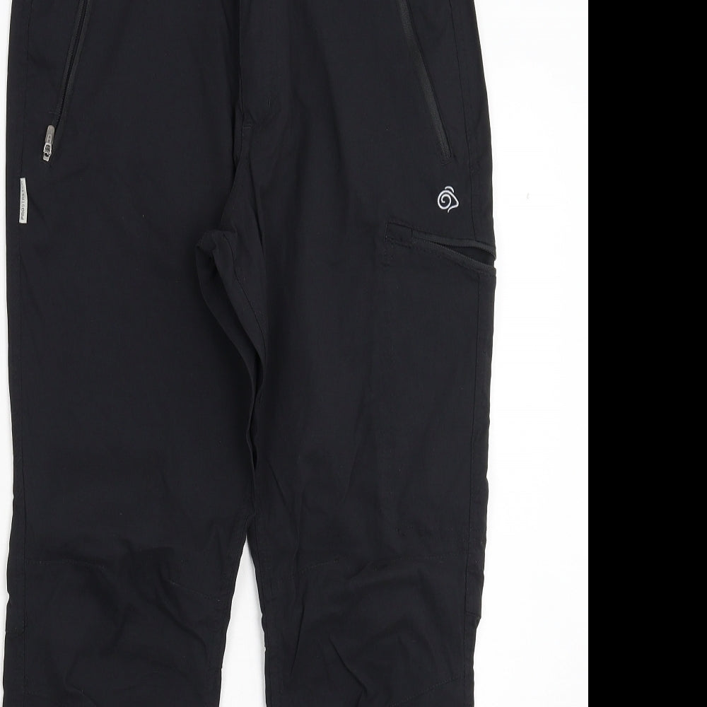 Craghoppers Womens Black   Cargo Trousers Size 30 in L26 in