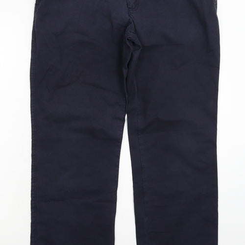 Jaeger Mens Blue   Chino Trousers Size 36 L31 in
