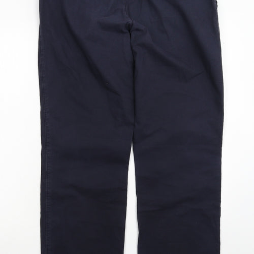 Jaeger Mens Blue   Chino Trousers Size 36 L31 in
