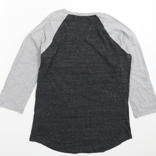 VANS Womens Grey   Basic T-Shirt Size L