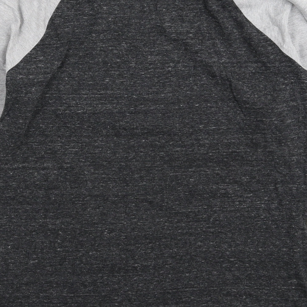 VANS Womens Grey   Basic T-Shirt Size L