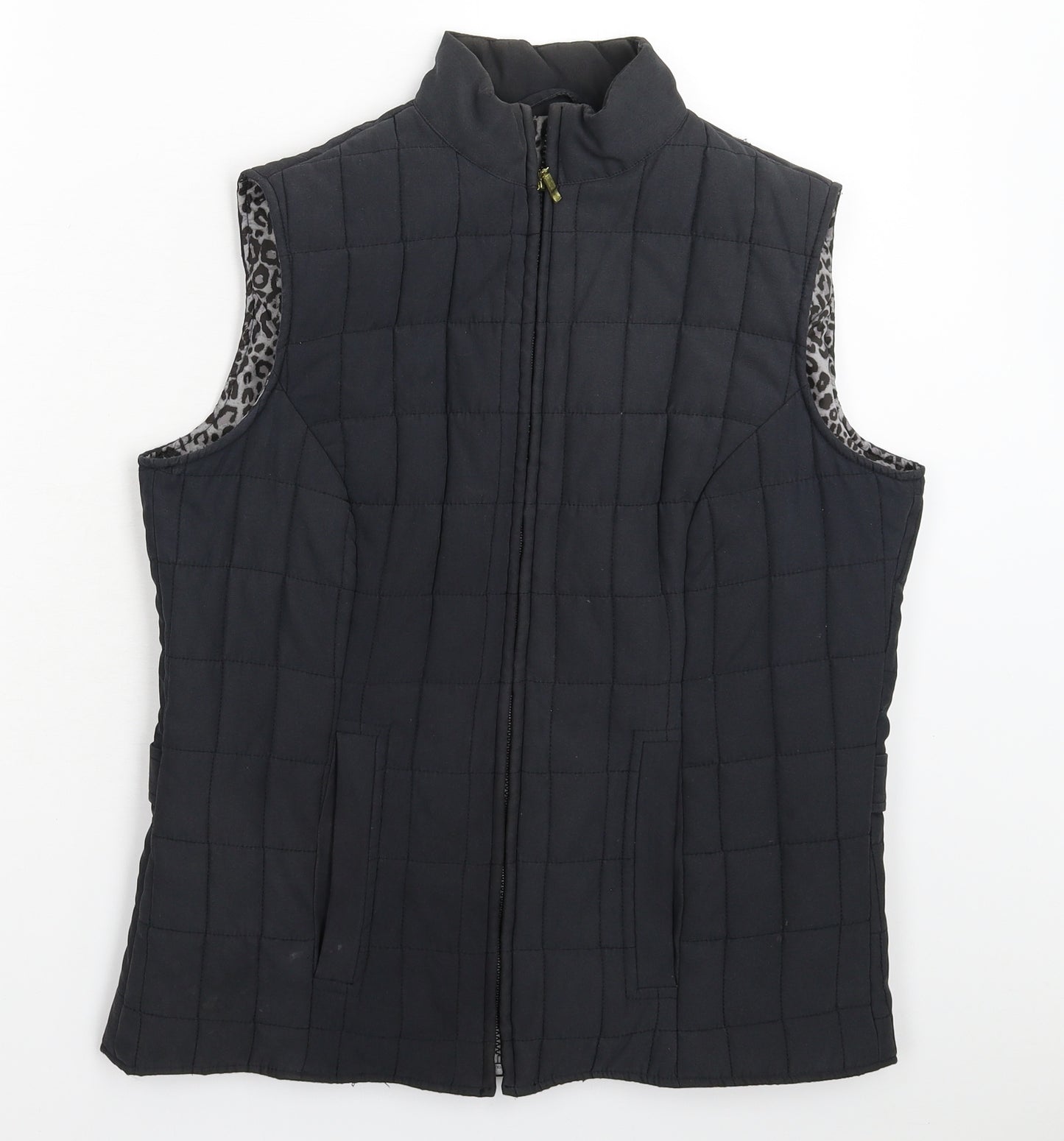 Marks and Spencer Womens Grey   Gilet Jacket Size 14