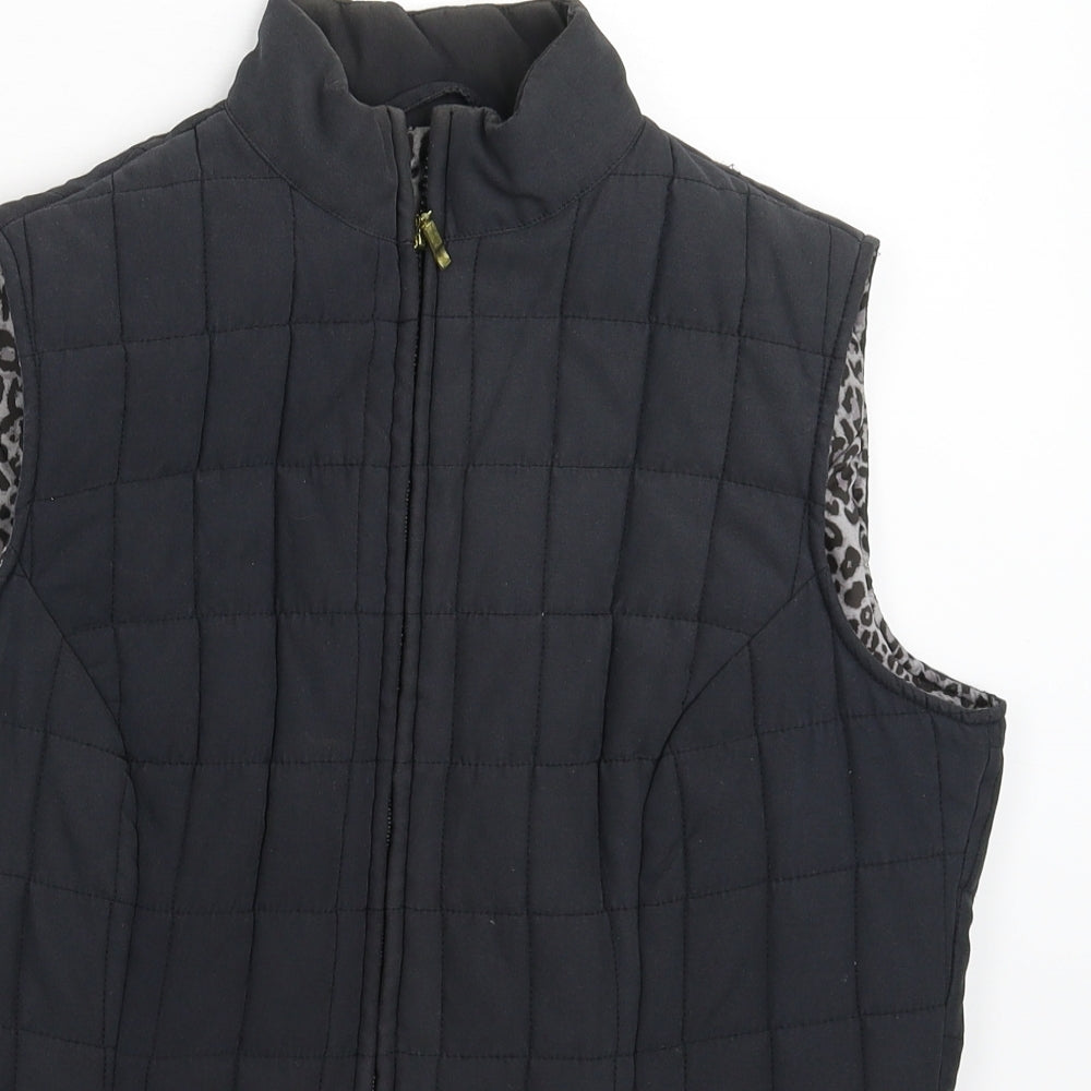 Marks and Spencer Womens Grey   Gilet Jacket Size 14