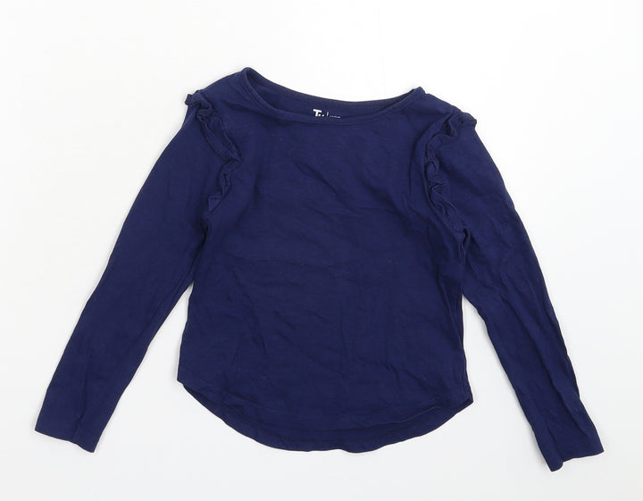 TU Boys Blue   Basic T-Shirt Size 5 Years