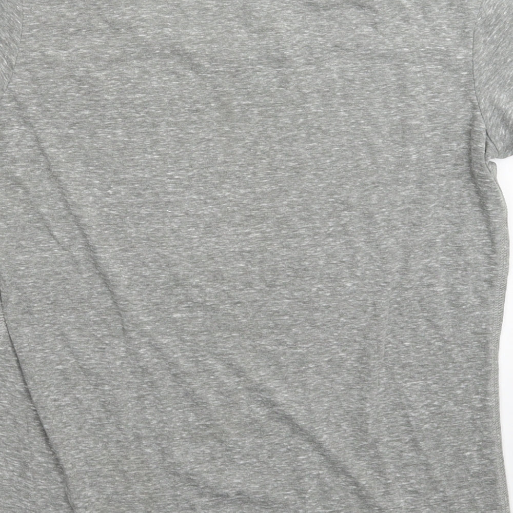 Jack Wills Womens Grey   Basic T-Shirt Size 8