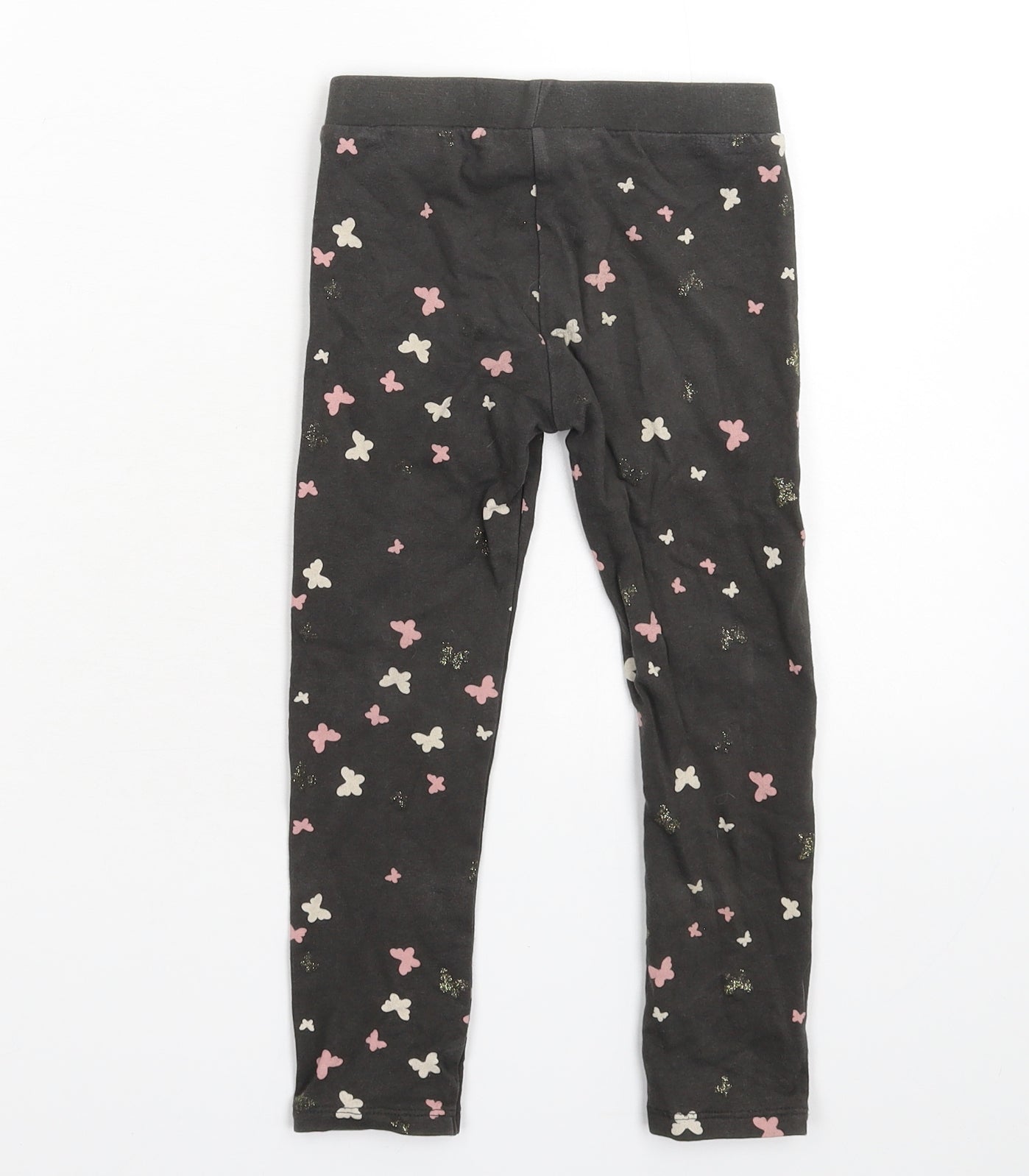 H&M Girls Grey   Jegging Trousers Size 4-5 Years - Legging
