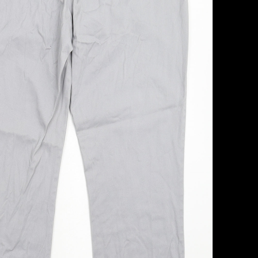 Cotton Traders Womens Grey   Trousers  Size 18 L27 in