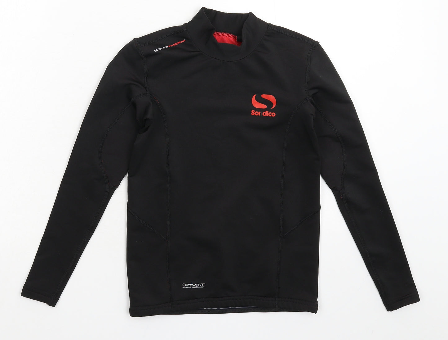 Sondico Boys Black   Jersey T-Shirt Size 9-10 Years