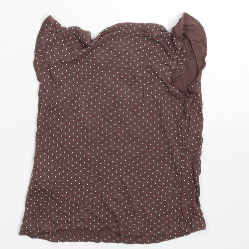 Adams Girls Grey Spotted  Basic Tank Size 7 Years