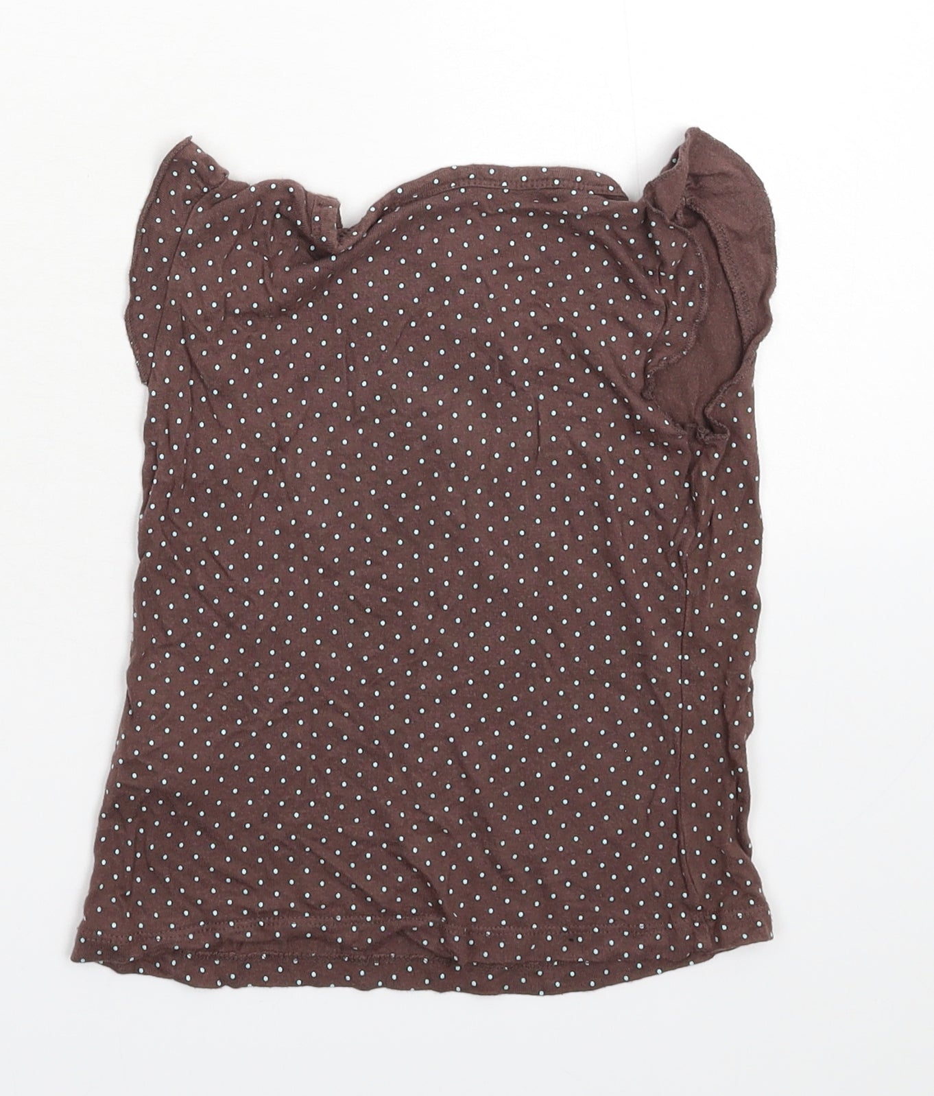 Adams Girls Grey Spotted  Basic Tank Size 7 Years