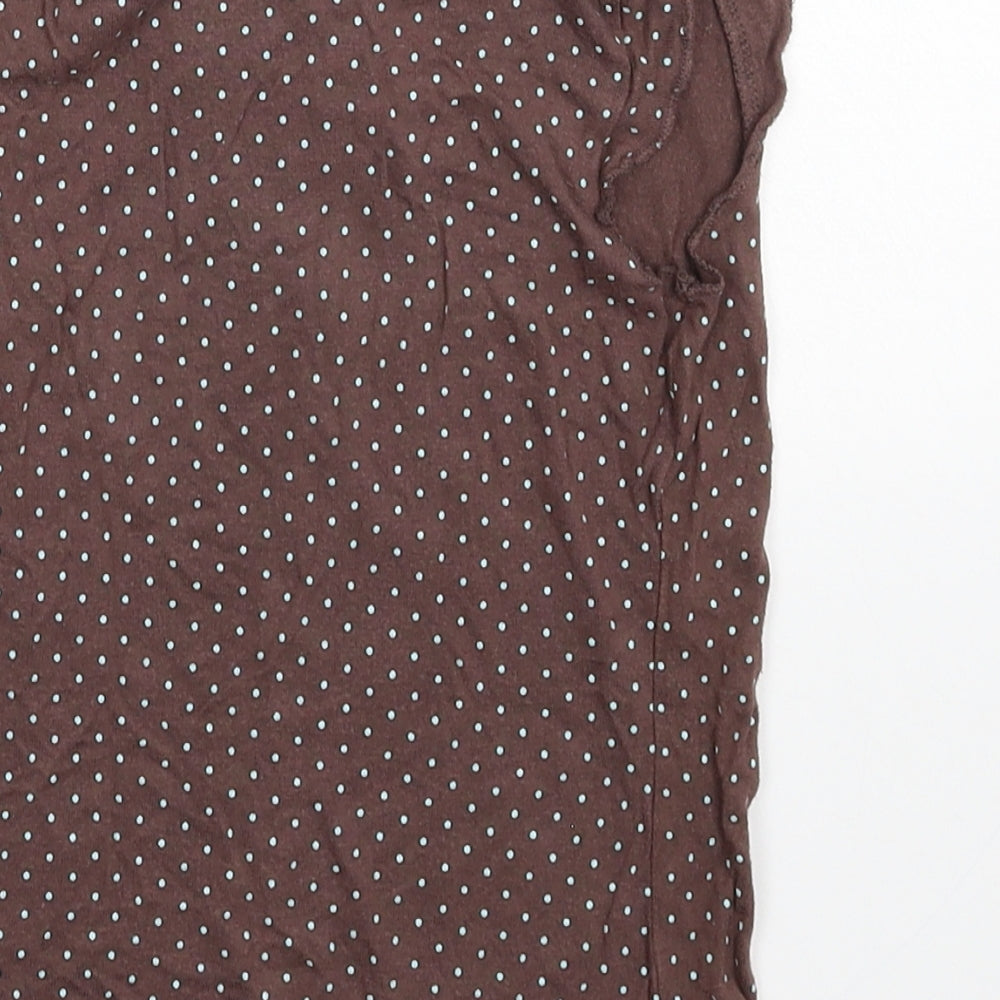 Adams Girls Grey Spotted  Basic Tank Size 7 Years