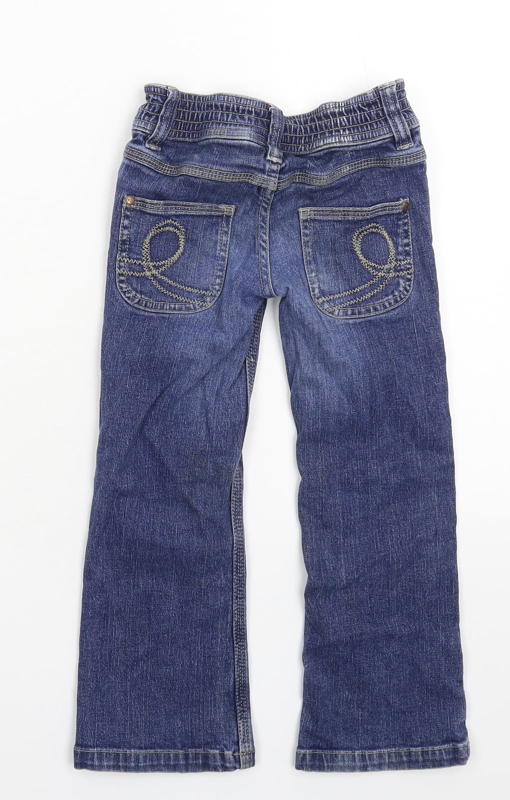CQ Girls Blue  Denim Straight Jeans Size 4-5 Years
