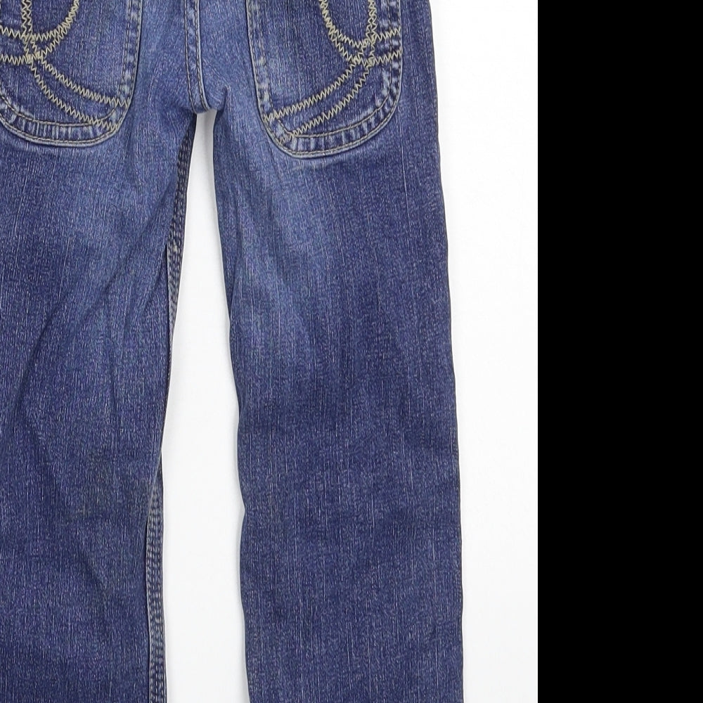 CQ Girls Blue  Denim Straight Jeans Size 4-5 Years