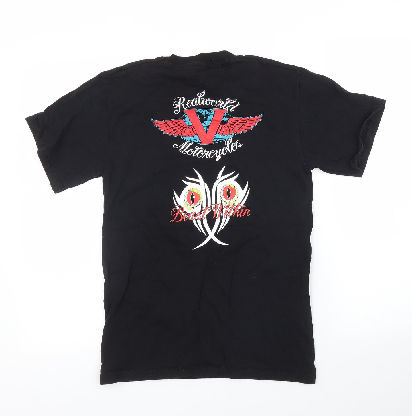 Fruit of the Loom Mens Black    T-Shirt Size S
