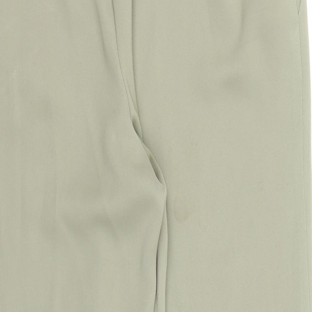 Preworn Womens Green   Trousers  Size 14 L24 in
